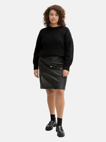Tom Tailor Women + Sweater in Black