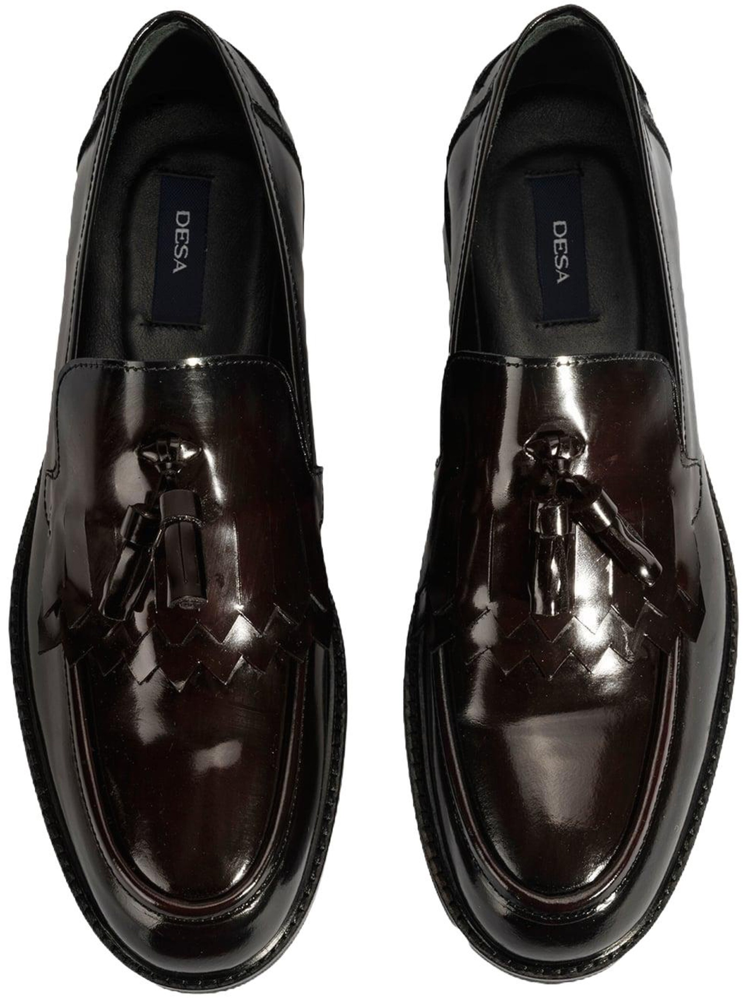 Desa Moccasin 'Slip-On-Schuhe' in Red