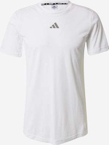 ADIDAS PERFORMANCE Sportshirt 'Hiit ' in Weiß: predná strana