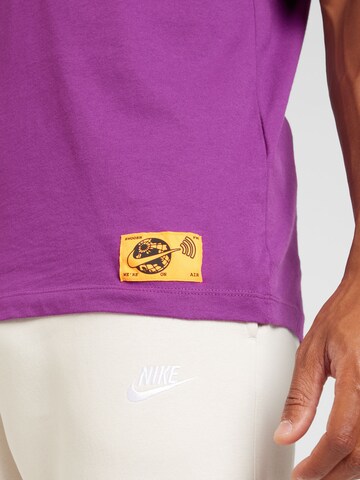 T-Shirt Nike Sportswear en violet