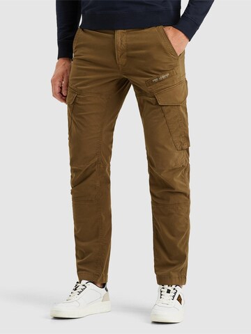 PME Legend Tapered Gargohousut 'Nordrop tapered fit cargo pants' värissä ruskea