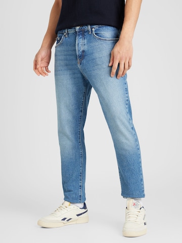 Regular Jeans 'YOKE' de la Only & Sons pe albastru: față