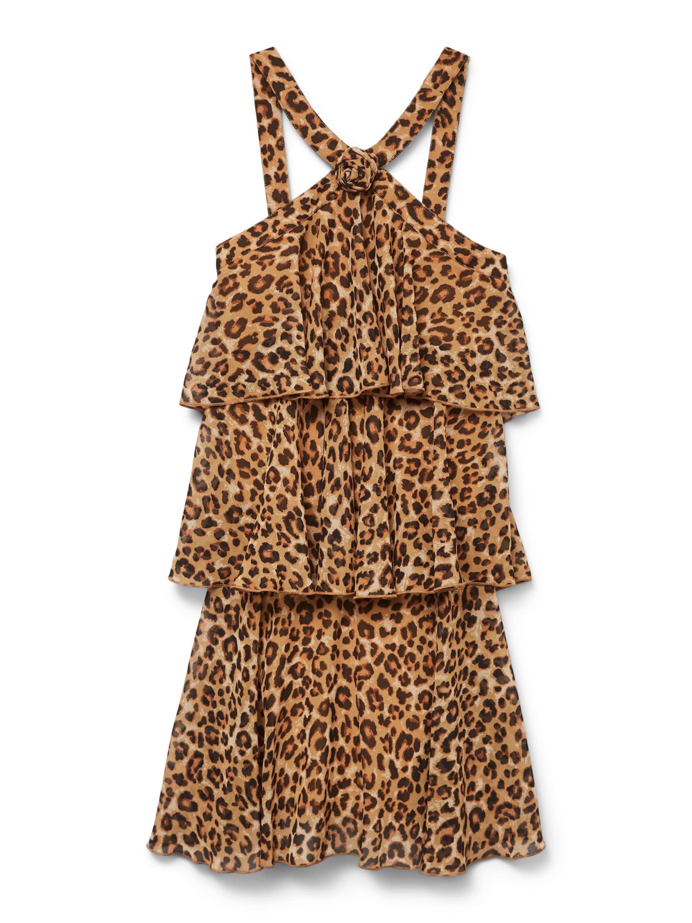 VERO MODA Kjole 'FELICIA' i brun: forside