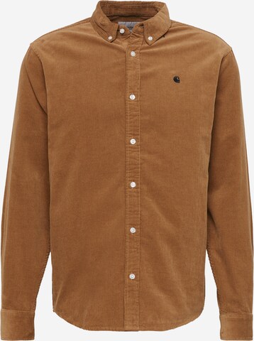 Carhartt WIP Overhemd 'Madison' in Bruin: voorkant