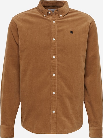 Chemise 'Madison' Carhartt WIP en marron : devant