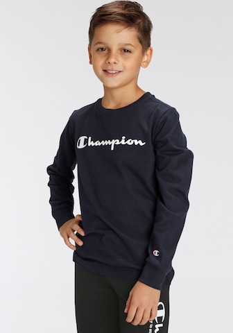 Champion Authentic Athletic Apparel Sweatshirt in Blue: front