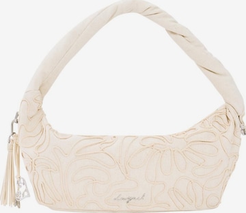 Desigual - Bolso de hombro en blanco: frente