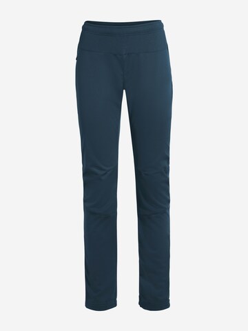 VAUDE Skinny Outdoorhose 'Wintry' in Blau