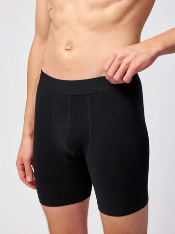 SNOCKS Boxershorts in Schwarz