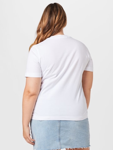 Calvin Klein Jeans Curve Shirt in Wit