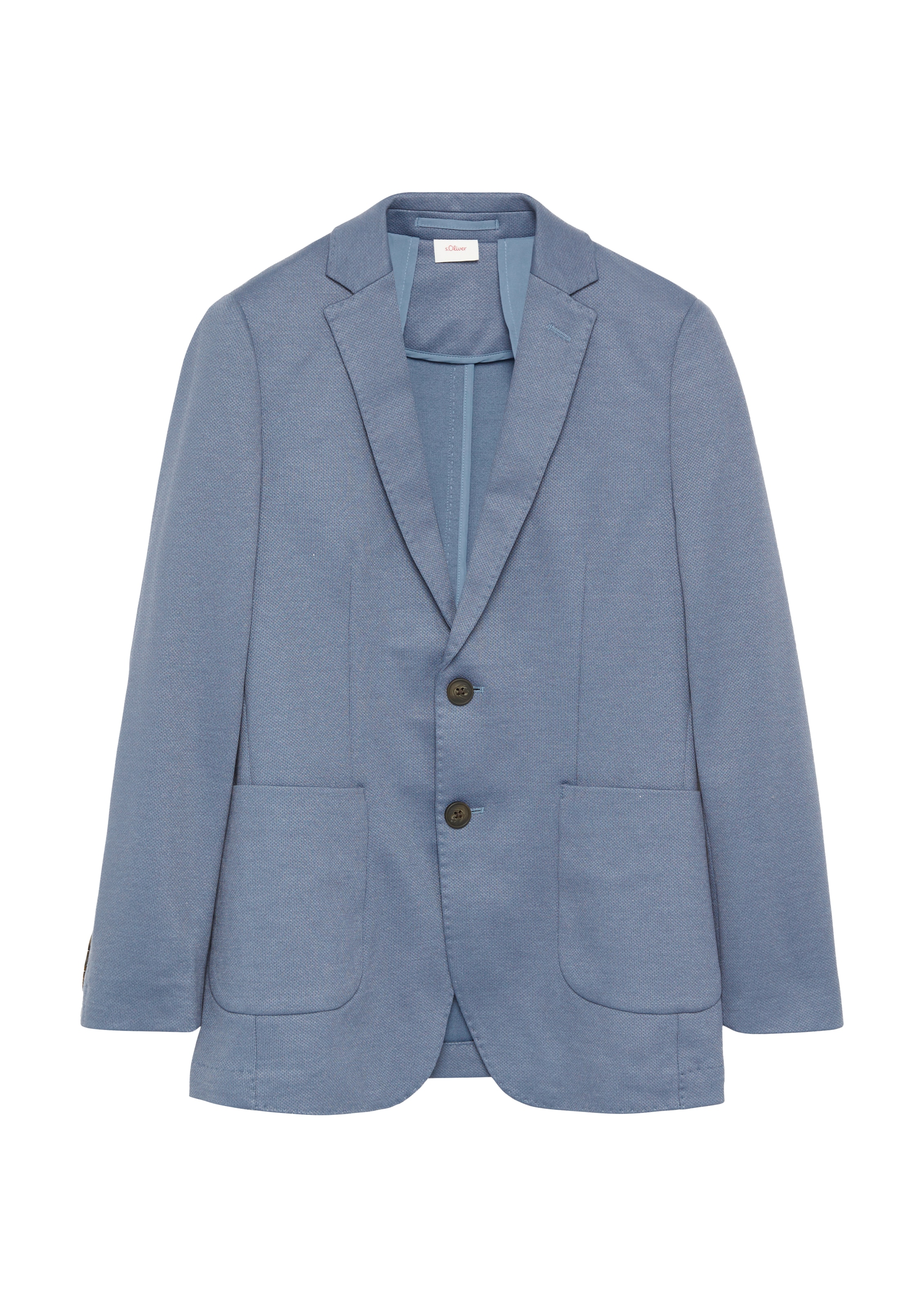 s.Oliver Sakko in Blau: Vorderseite