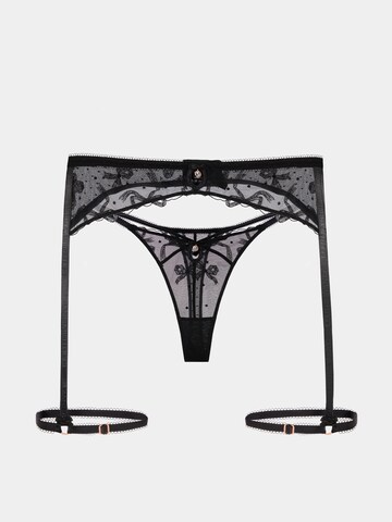Gianna Bellucci Thong 'Mirabella' in Black: front