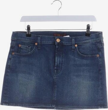 7 for all mankind Skirt in M in Blue: front