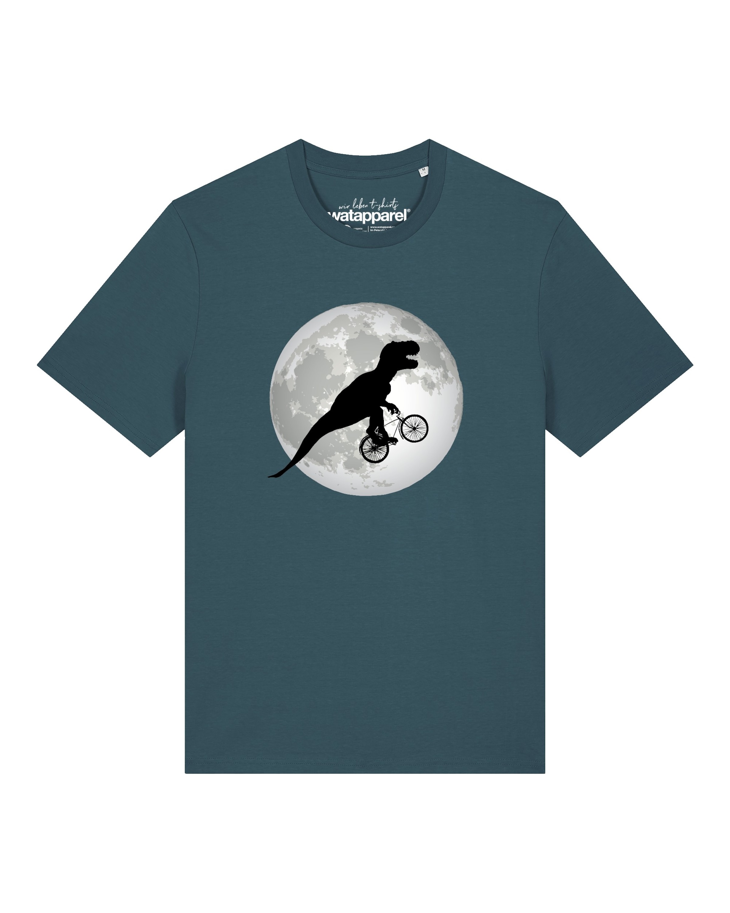 T-Shirt 'Flying TRex' Watapparel en vert : devant