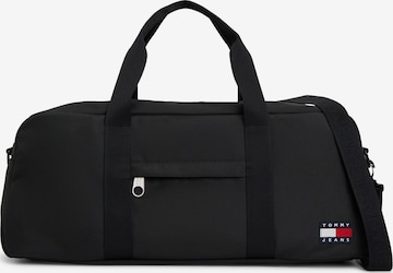Tommy Jeans Matkakassi 'ESS DAILY' värissä musta: etupuoli