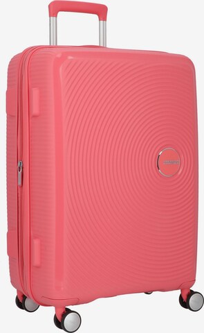 American Tourister Trolley in Roze