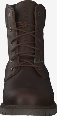 PANAMA JACK Lace-Up Ankle Boots in Brown