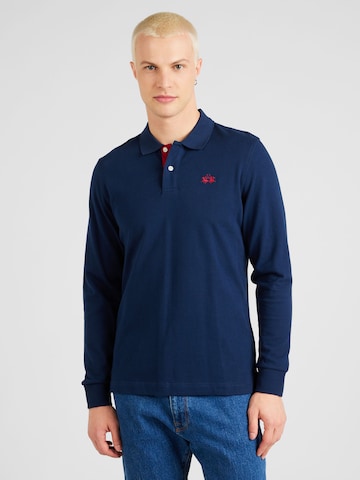 La Martina Shirt in Blauw: voorkant