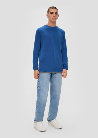 QS Pullover in Blau