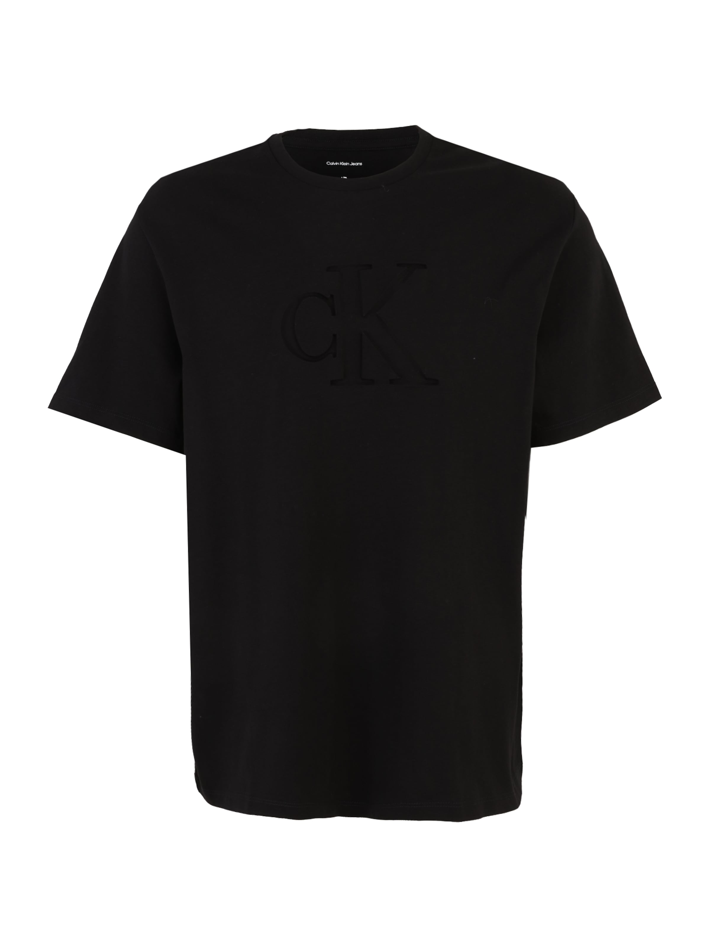 Maglietta di Calvin Klein Jeans in nero: frontale