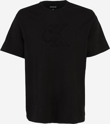 Maglietta di Calvin Klein Jeans in nero: frontale
