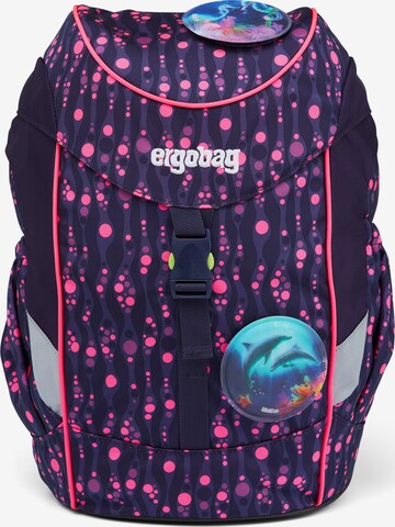 ergobag Backpack in Purple: front