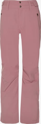 PROTEST Workout Pants 'CINNAMON' in Pink: front