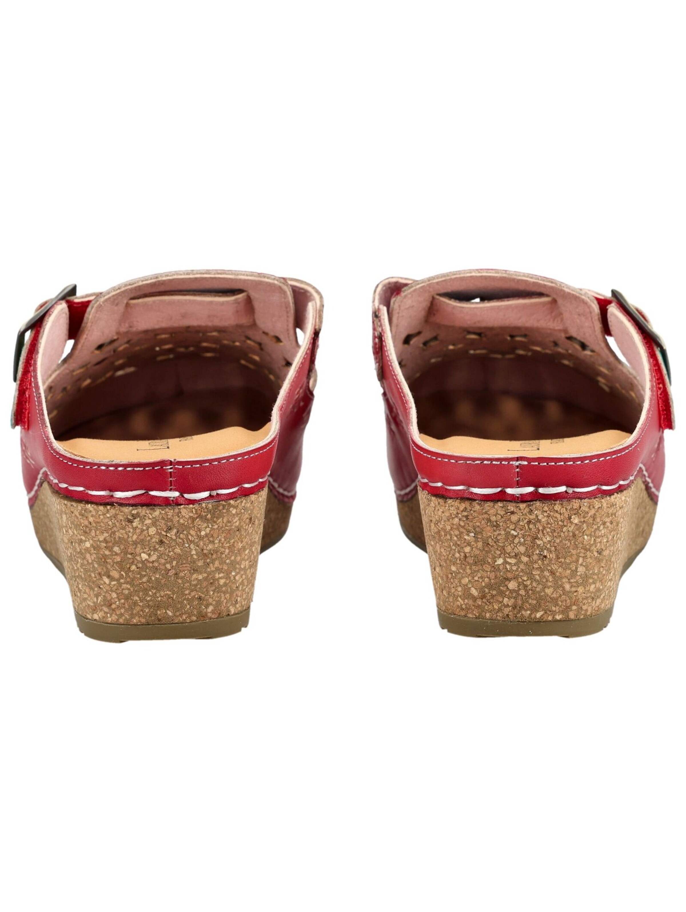 Laura Vita Pantolette in Rot