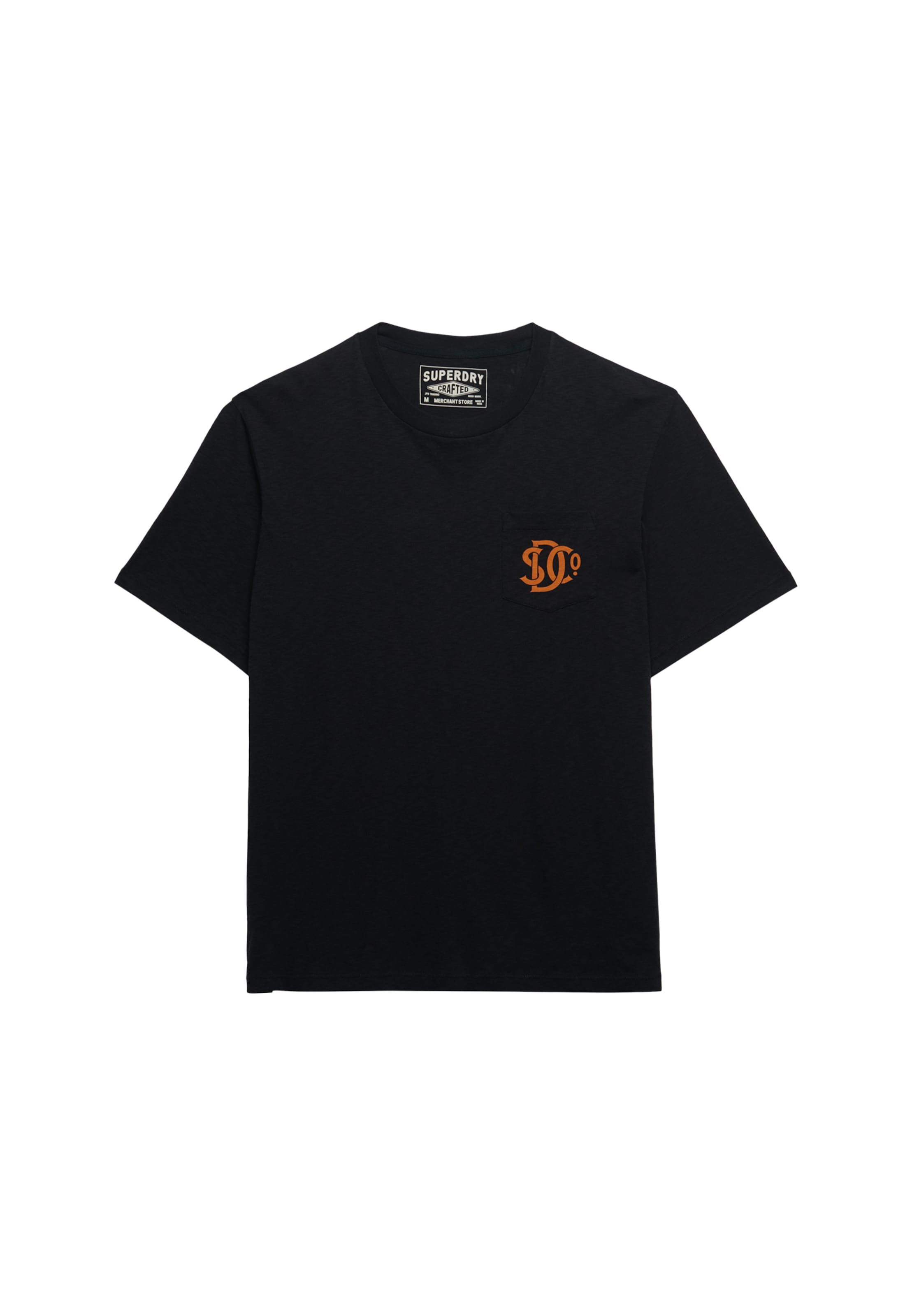 T-Shirt 'The Merchant Store' Superdry & Co en noir : devant