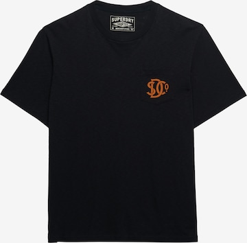 T-Shirt 'The Merchant Store' Superdry & Co en noir : devant