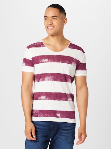 Key Largo Regular fit Shirt 'MT AIRFLIGHT' in Rood: voorkant