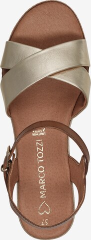 MARCO TOZZI Sandals in Brown