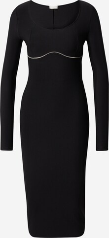 LeGer by Lena Gercke - Vestido de malha 'Stella' em preto: frente