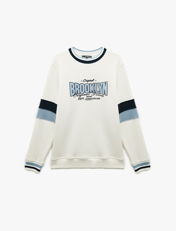 Koton Sweatshirt in Weiß