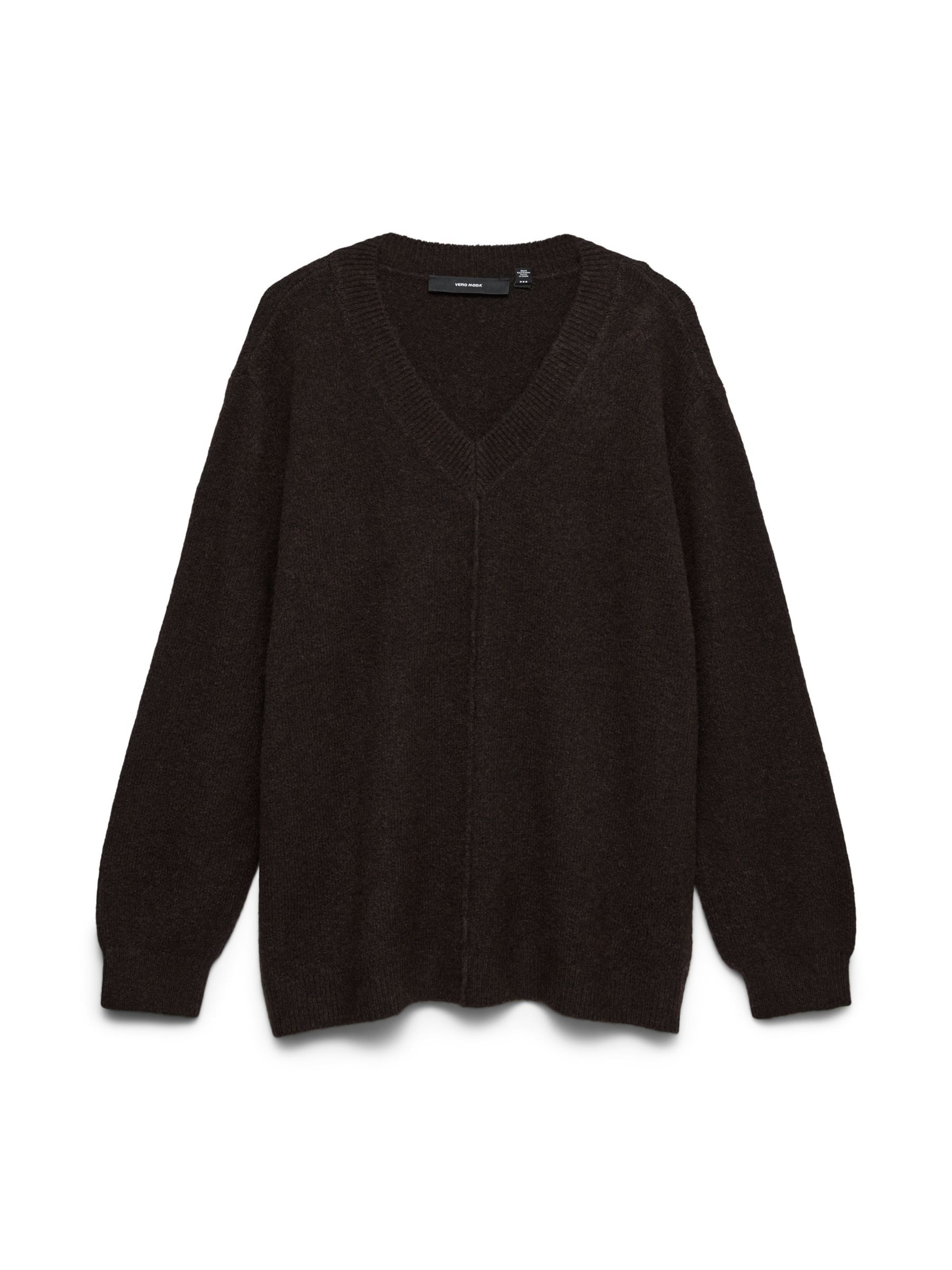 VERO MODA Sweater 'VMBesti' in Brown: front