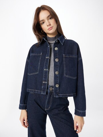 Blanche Between-Season Jacket 'Nimes' in Blue: front