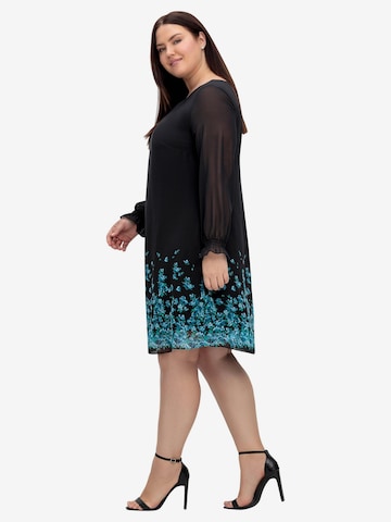 SHEEGO Shirt dress in Black