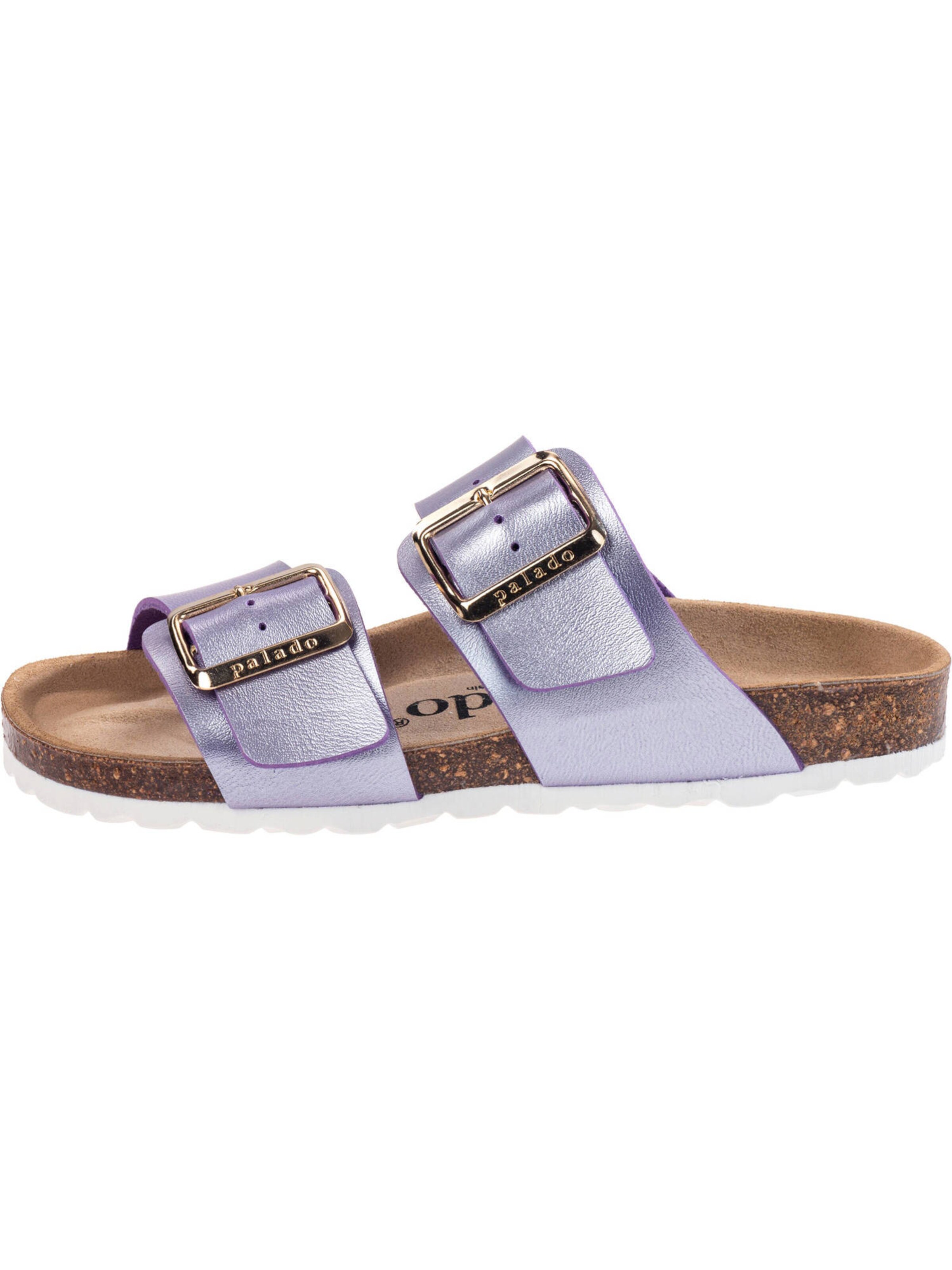 Palado Pantolette 'Samos EGS' in Lila: Vorderseite