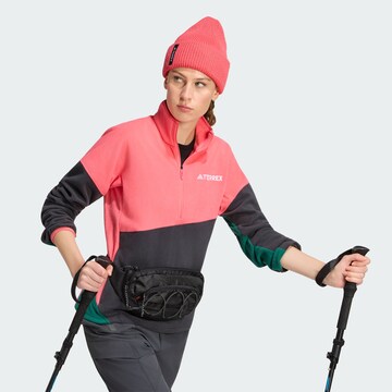 Pull-over de sport 'Multi Climawarm' ADIDAS TERREX en rose
