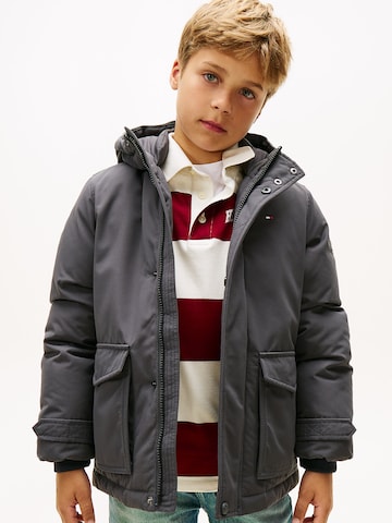 TOMMY HILFIGER Between-season jacket in Grey: front