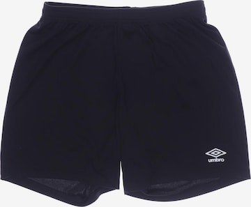 UMBRO Shorts in 34 in Black: front