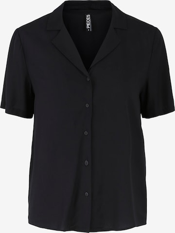 PIECES Blouse 'Olivia' in Black: front