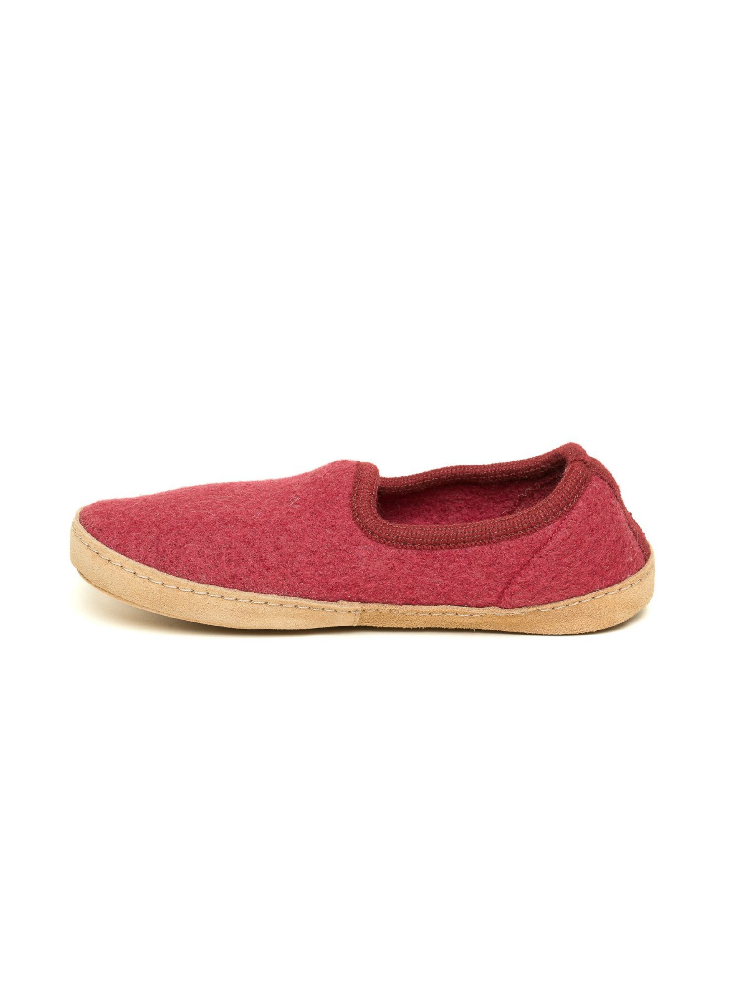 Gottstein Slippers 'Walkpantoffel Cheyenne' in Red