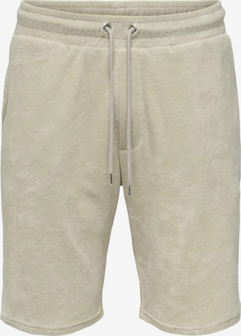 regular Pantaloni 'Hellas' di Only & Sons in grigio: frontale