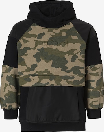 Desigual Sweatshirt 'TRINEO' in Black: front