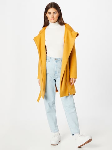 s.Oliver Between-Seasons Coat in Yellow