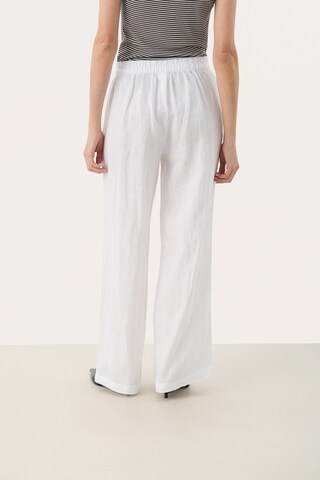 Part Two Wide Leg Hose 'Elna' in Weiß