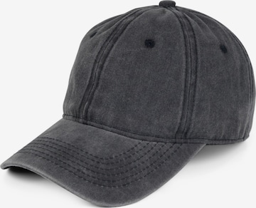styleBREAKER Cap 'Vintage Baseball Cap Washed Used Look' in Grey: front