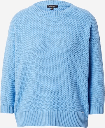 MORE & MORE Sweater in Blue: front