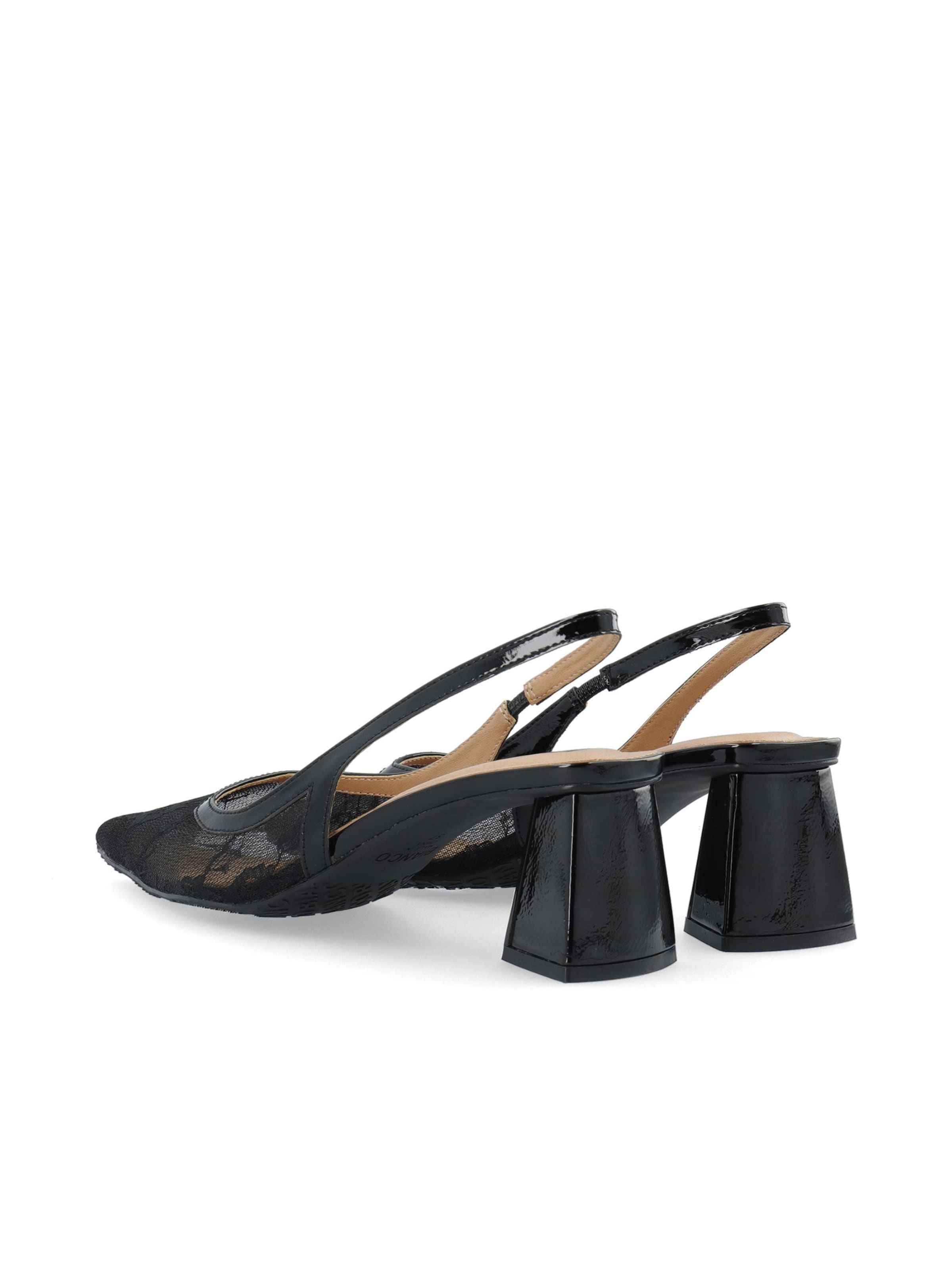 Bianco Slingback Pumps 'Maralyn' in Black